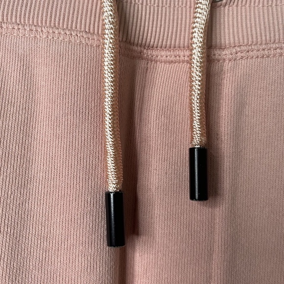 Cult of Individuality French Terry Sweat Shorts in Light Pink Salmon - Picture 11 of 12